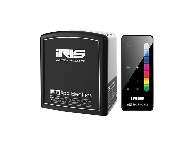 SPA ELECTRICS IRIS CONTROL SYSTEM WITH HANDSET SPA ELECTRICS IRIS CONTROL SYSTEM WITH HANDSET